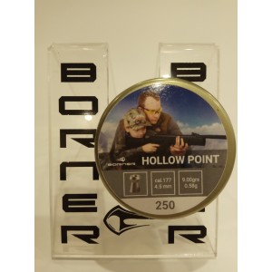 184652 Пули Borner " Hollow Point " cal. 4,5 mm (250 pcs ) 0,58 g ( 9,00gr)